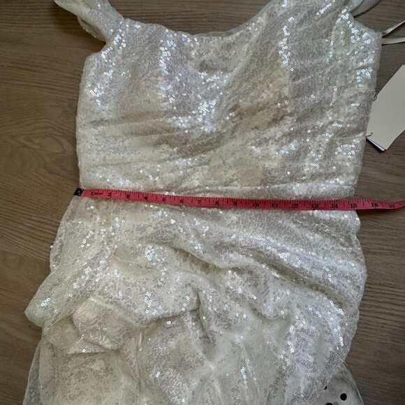 TS Couture Sparkly White Prom Dress or Wedding Gown - Picture 10 of 10